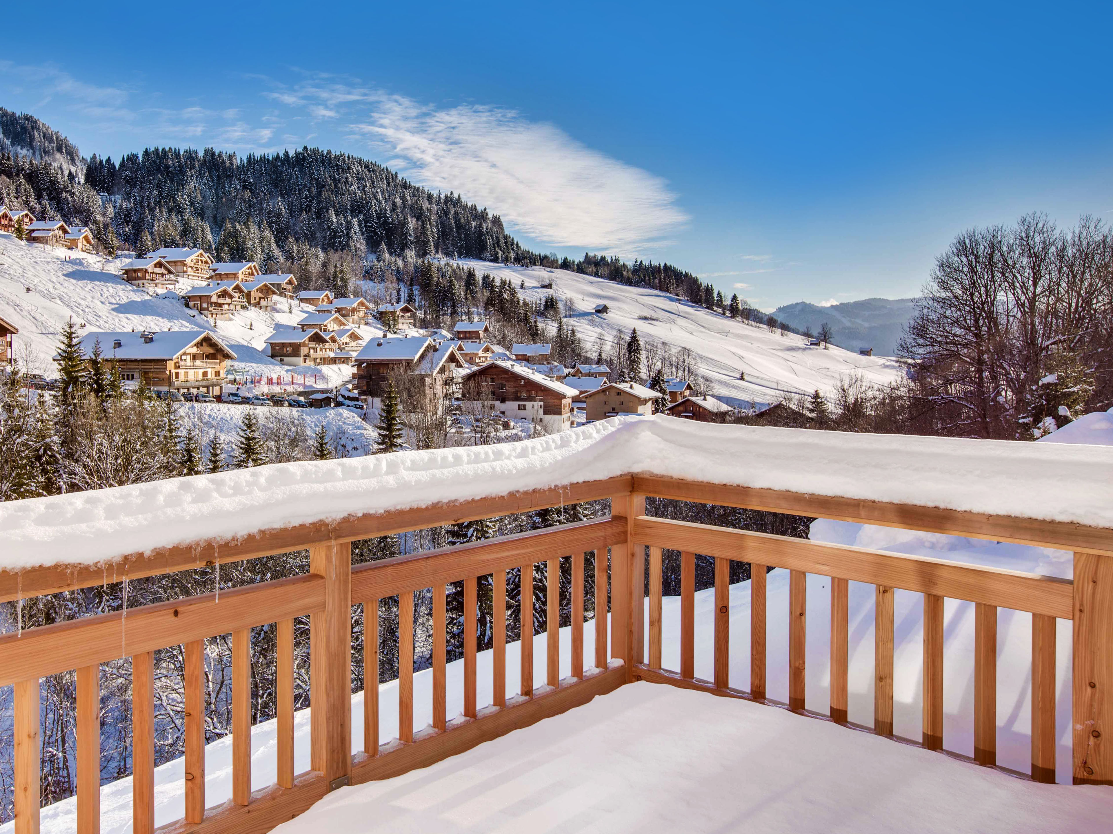 Chalet Chalet Macaron au Grand-Bornand – vue extérieure