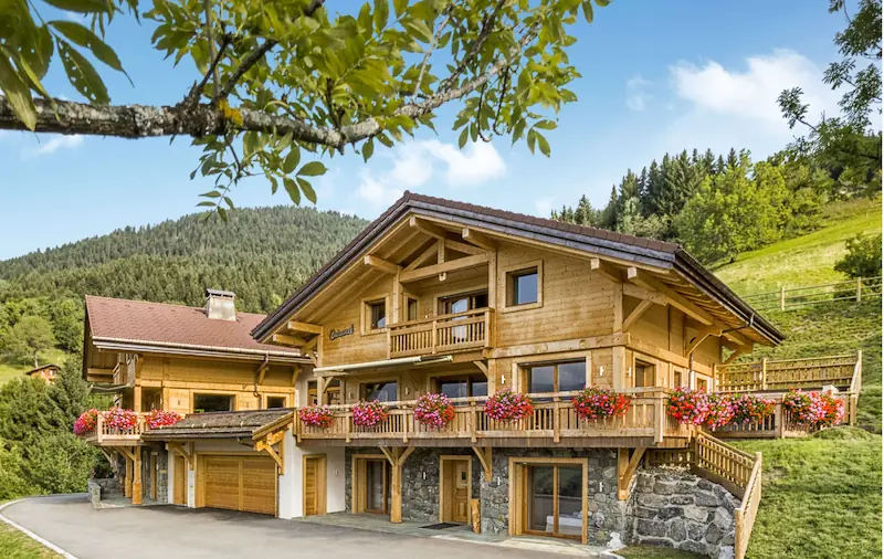 Chalet Chalet Caramel à Manigod – vue extérieure