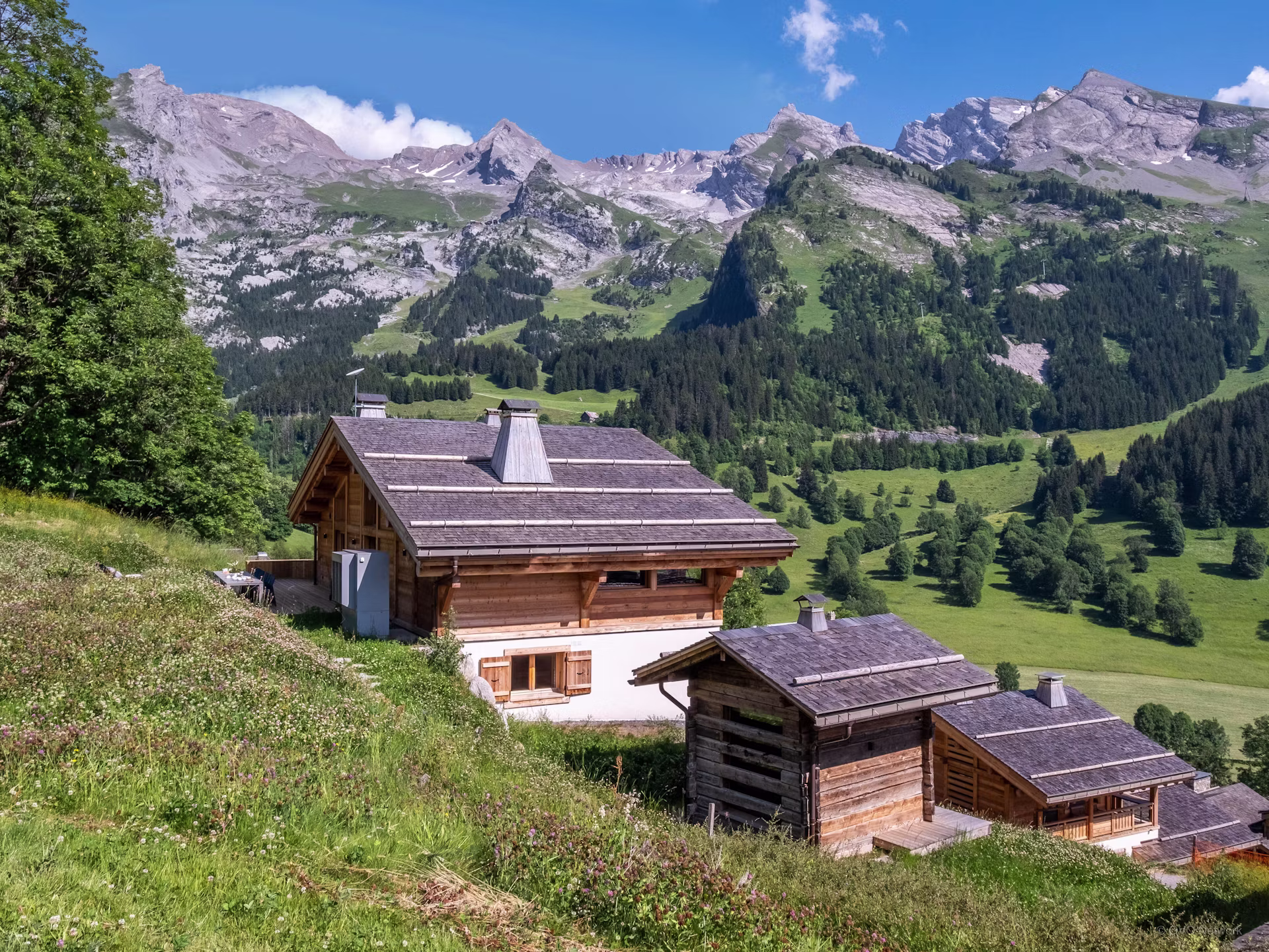Chalet Chalet Bleu Infini à La Clusaz – vue extérieure