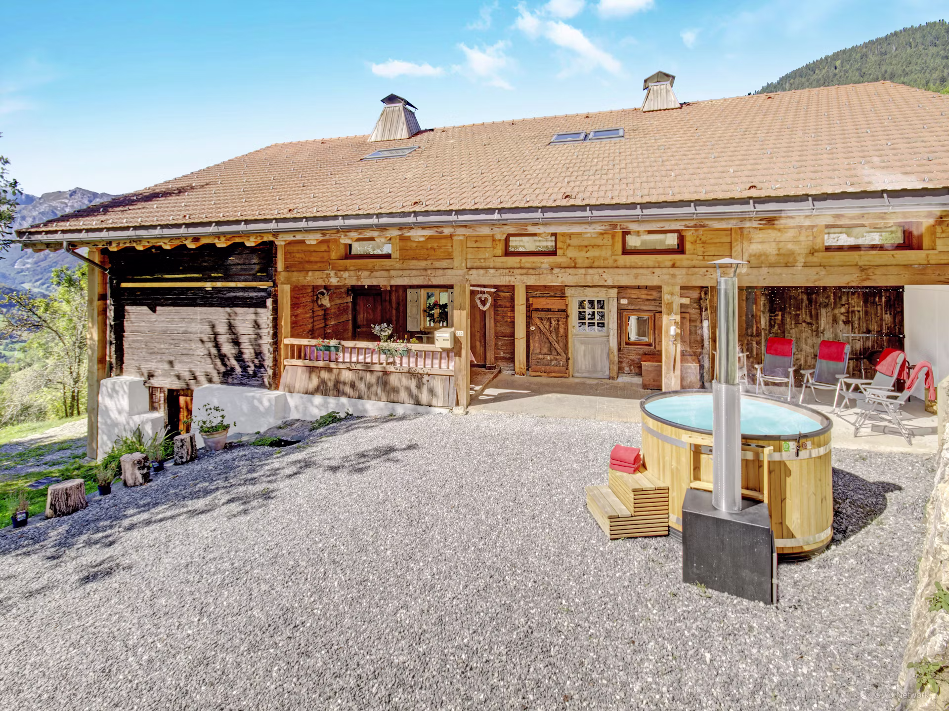 Chalet Chalet Méridien Etale à Manigod – vue extérieure