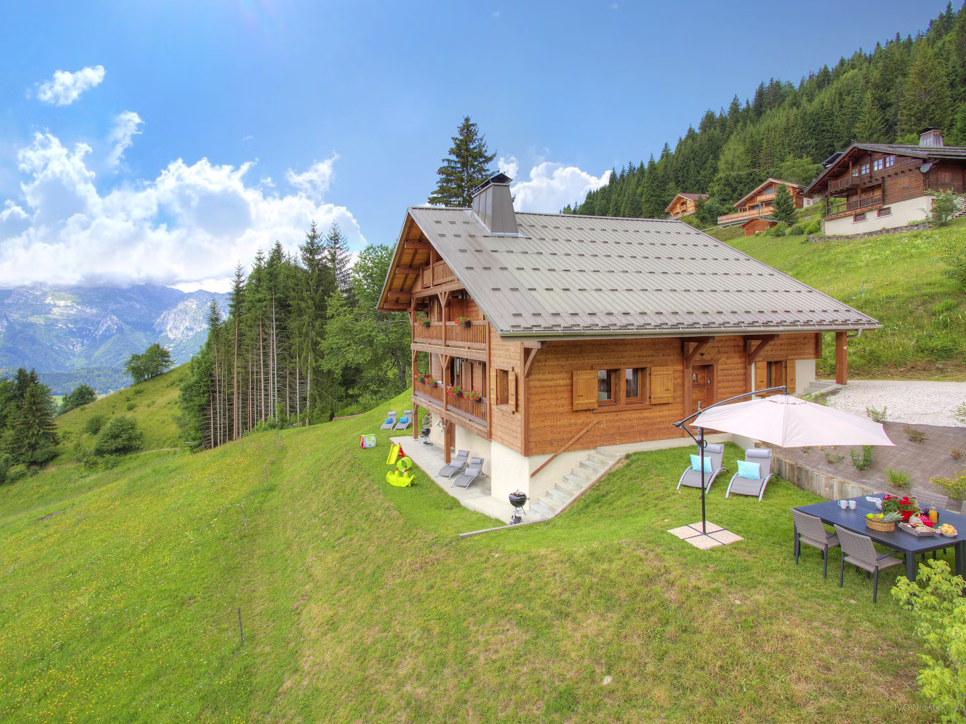 Chalet Chalet Paul et Marie à Manigod – vue extérieure